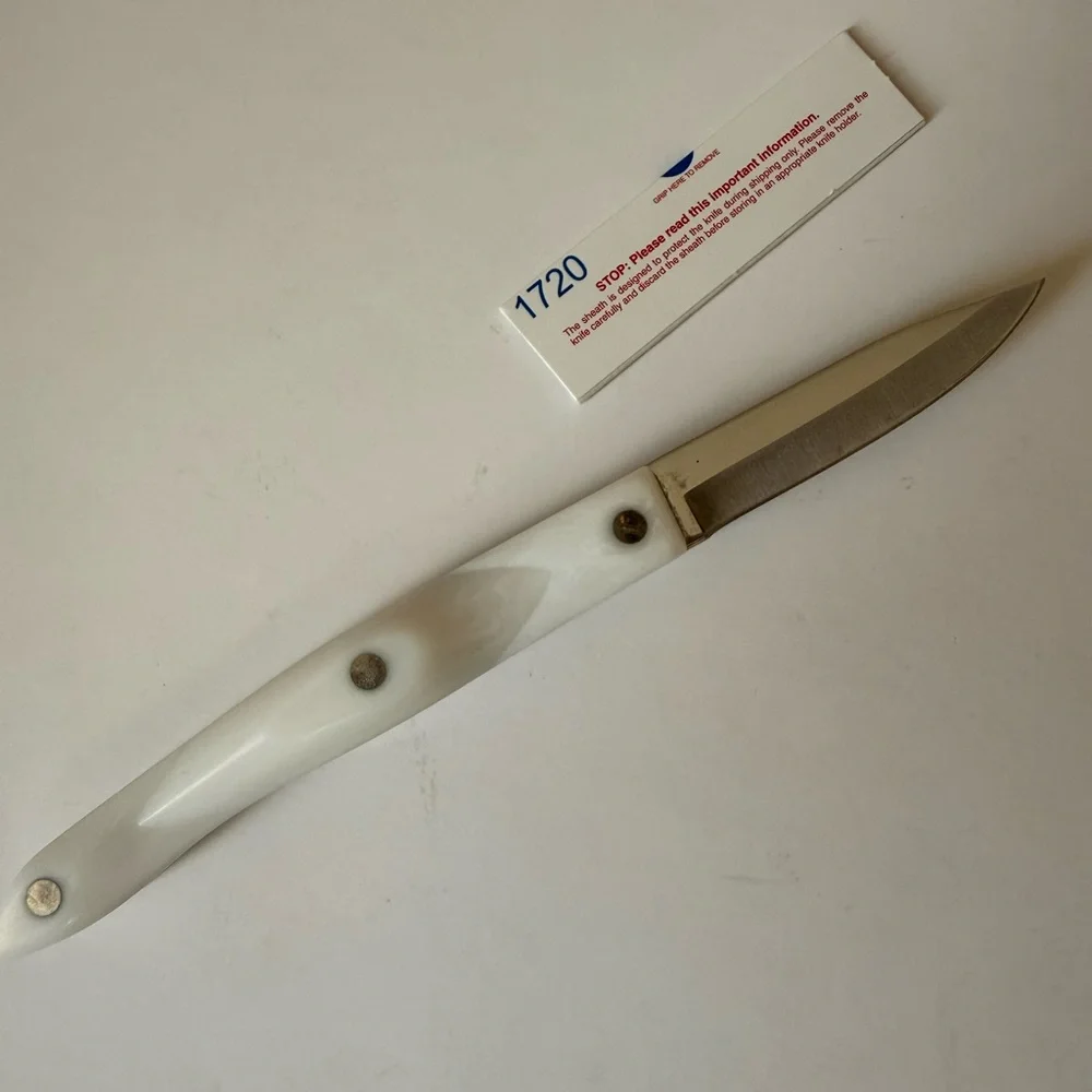Cutco white Pearl Paring  Knife 2-3/4”